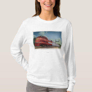 StenöRocketStreamlined tåg Tee