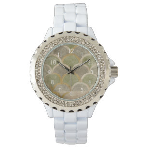 Stenplattans design av Chariklia Zarris Armbandsur