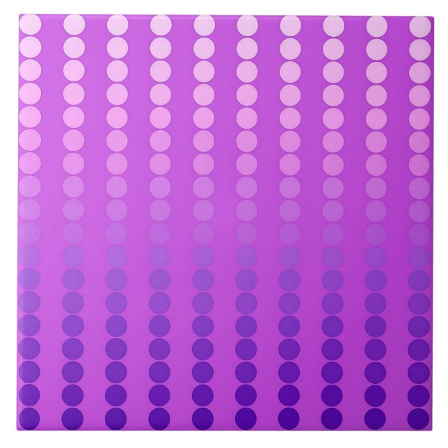 Stenplattor - violett och orkid kakelplatta (Framsidan)