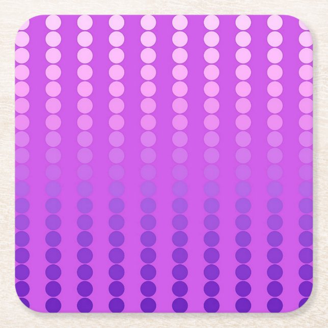 Stenplattor - violett och orkid underlägg papper kvadrat (Framsidan)