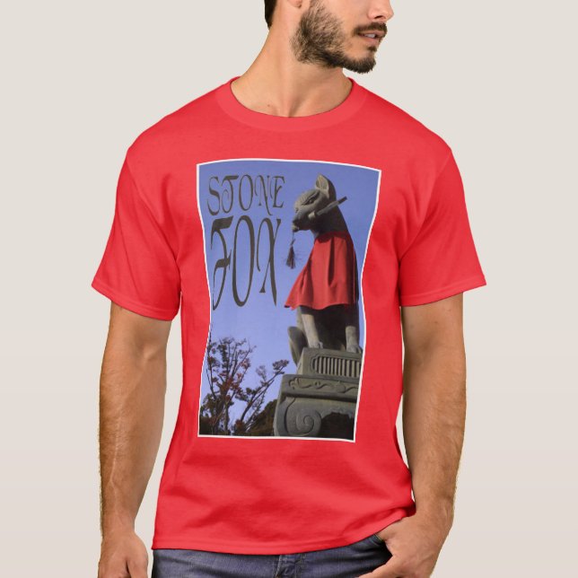 stenräv t-shirt (Framsida)