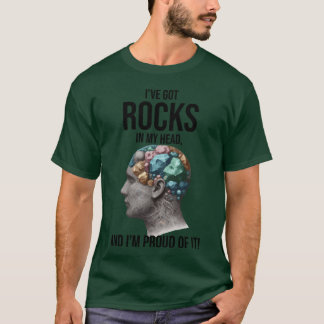 Stensamlare Geologi Fossilsamlare T Shirt