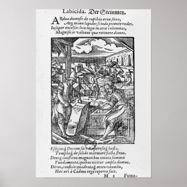 Stenskäraren Poster (Framsidan)