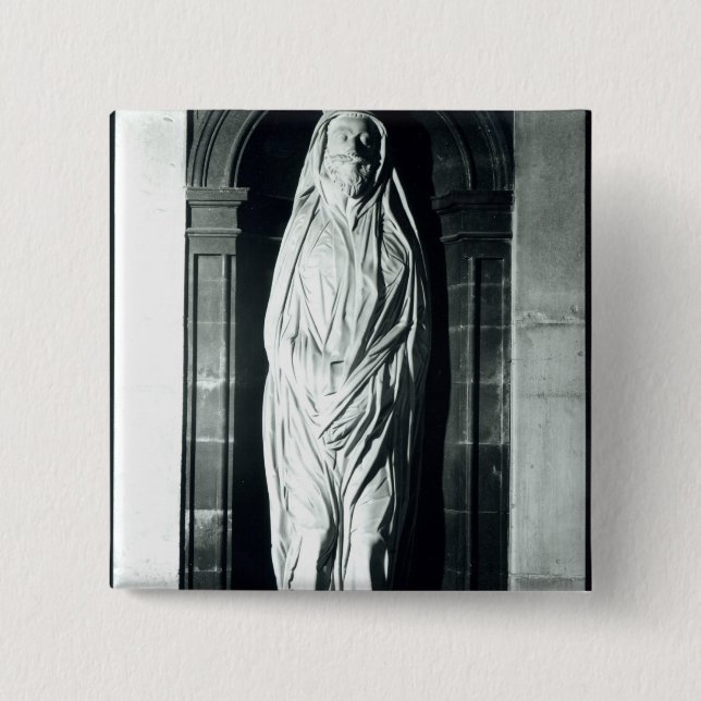 Stenskulptur av John Donne i hans döljer Knapp (Framsida)