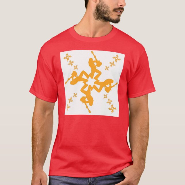 StenSnowflake 1 Tee Shirt (Framsida)