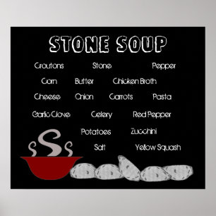 Stensoppaaffisch Poster