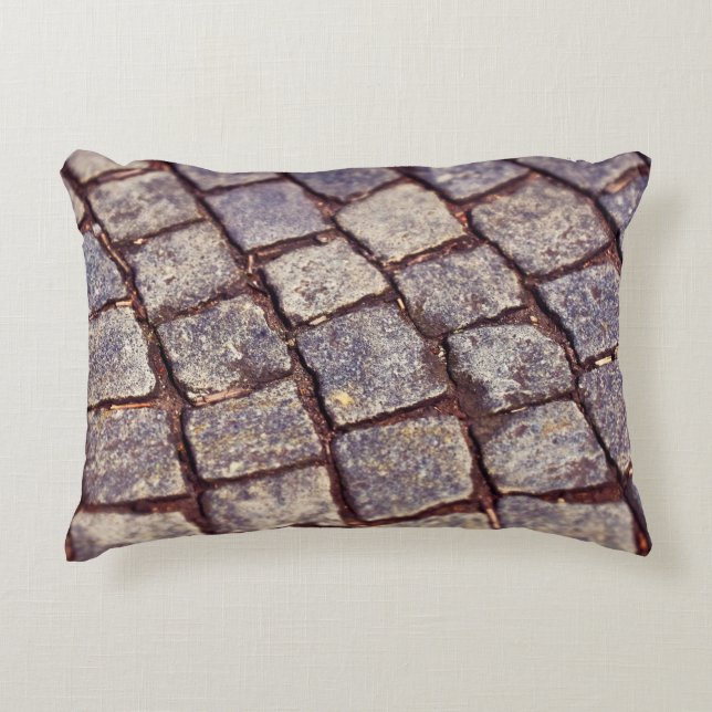 Stenstenar för stenbeläggning av stenar prydnadskudde (Framsidan)