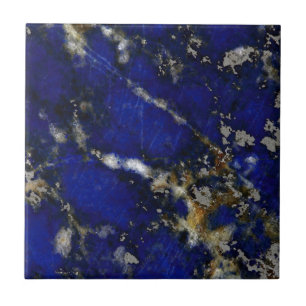 Stenstruktur: Lapis lazuli Kakelplatta