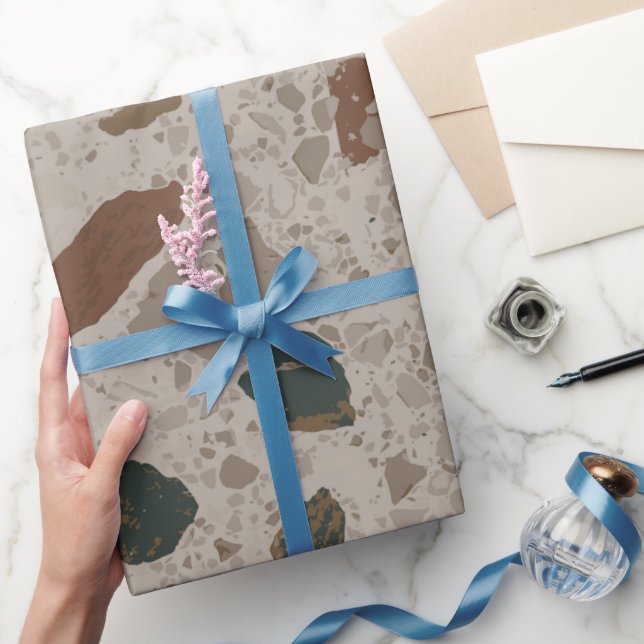 Stenterrazzomönster  presentpapper (Gifting)