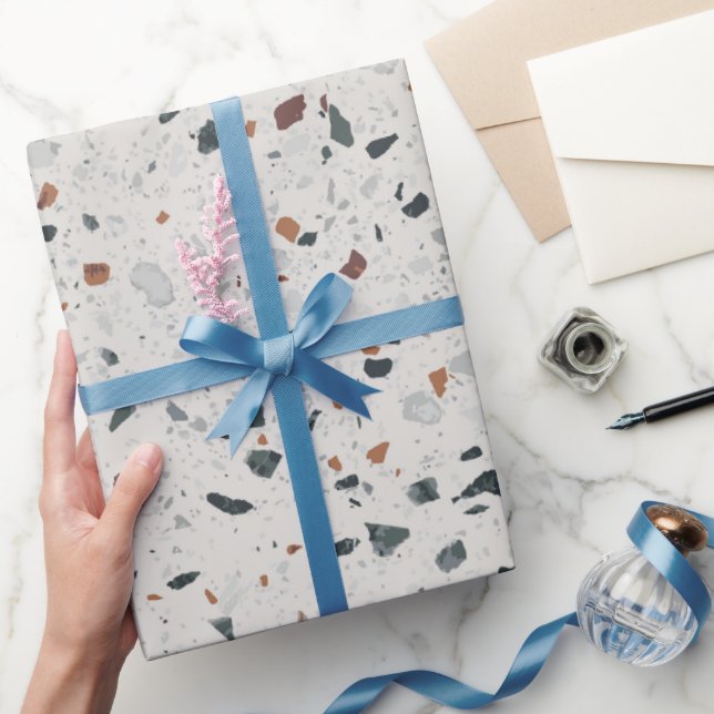 Stenterrazzomönster  presentpapper (Gifting)