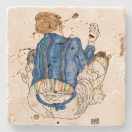 STENUNDERLÄGG: EGON SCHIELE : SÄLJT KVINNA STENUNDERLÄGG