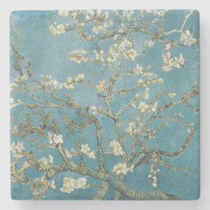 STENUNDERLÄGG: VAN GOGH : ALMOND BLOMMAR STENUNDERLÄGG