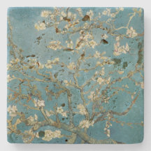 STENUNDERLÄGG: VINCENT Van Gogh : ALMOND BLOMMAR