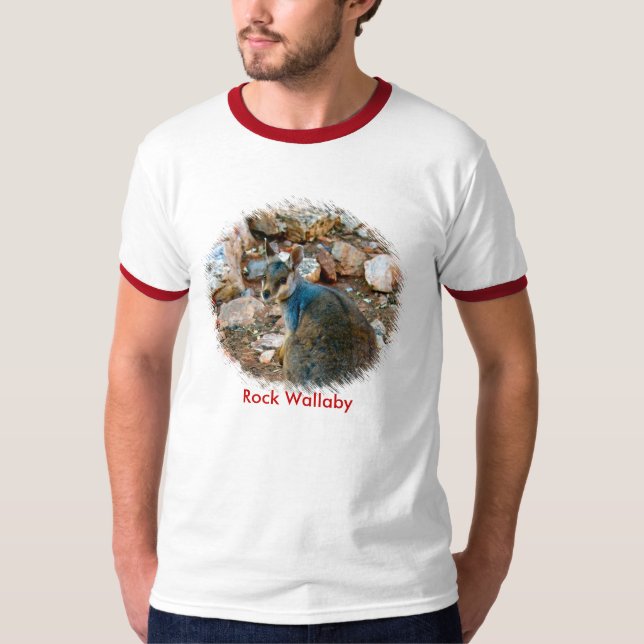 Stenvallaby - Tshirt T-shirt (Framsida)