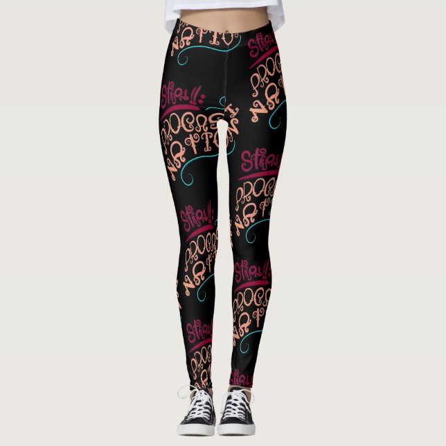 Step 1: Procastination Leggings (Framsida)