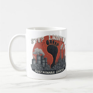 Step Lightly: Choose Sustainable Solutions Kaffemugg