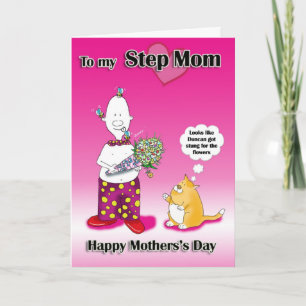Step Mamma Mors dag-kort Kort