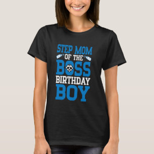 STEP MAMMA vid Chef födelsedag Nyfödd bebis Bday F T Shirt