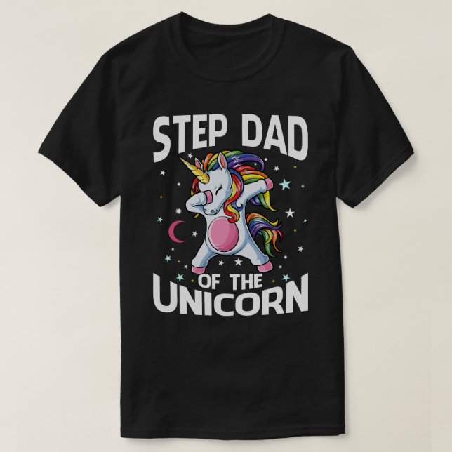 STEP PAPPA i Unicorn T Shirt (Design framsida)