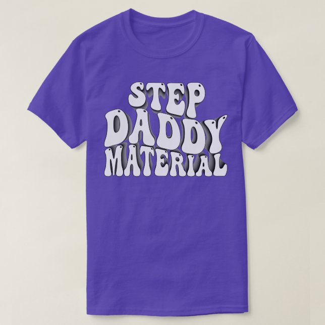 Step Pappa Material T Shirt (Design framsida)