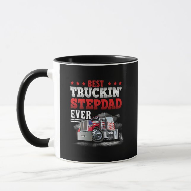 Step Pappa Trucker FD Black Mugg (Vänster)