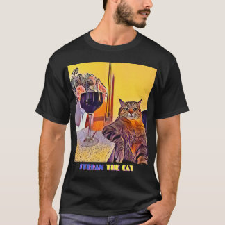 Stepan the Cat Art T Shirt