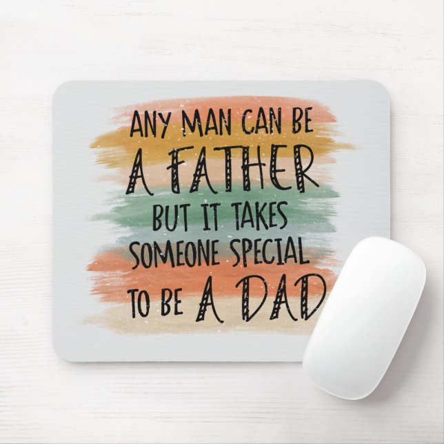 Stepdad Fars dag Gift | SPECIELLA PAPPA Musmatta (Med mus)
