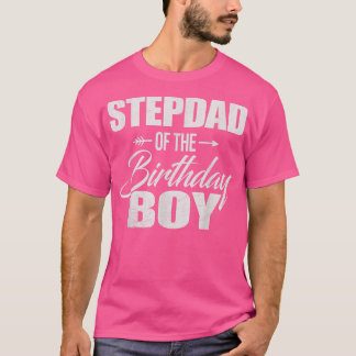 Stepdad från Birthday Boy Matching Family Party  T Shirt