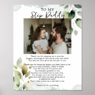 Stepdad Gift från Step Daughn Poster