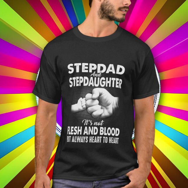 Stepdad Stepdotter ord art-stämning T Shirt (Skapare uppladdad)