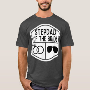 Stepdad vid Bride Bachelor Bröllop dotter T Shirt