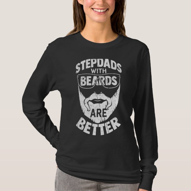Stepdads med manar är bättre nödfinansiering t shirt (Framsida)