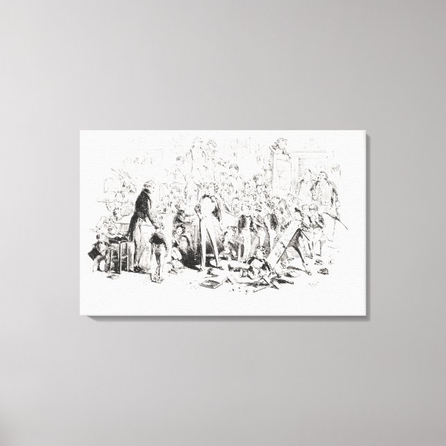 Steperforth och Mell Canvastryck (Framsida)