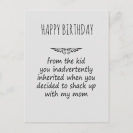 Stepfather Gift Vykort