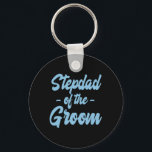 Stepfather of the Groom - Step Far Stepdad Step Nyckelring<br><div class="desc">Stepfather of the Groom - Step Far Stepdad Step Pappa</div>