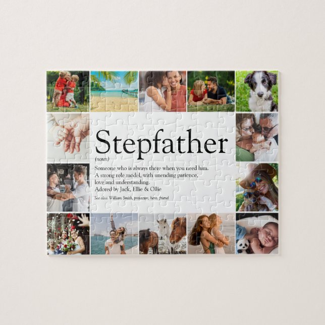 Stepfather, Stepdad Definition 14 Photo Roligt Pussel (Horisontell)