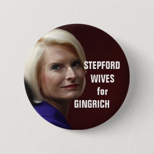 STEPFORD-FRUAR FÖR GINGRICH KNAPP