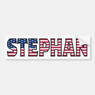 Stephan Namn Vorname USA Aufkleber Sticker Auto Bildekal