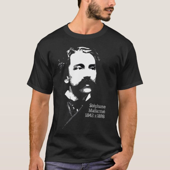 Stéphane Mallarmé T-tröja Tee Shirt (Framsida)
