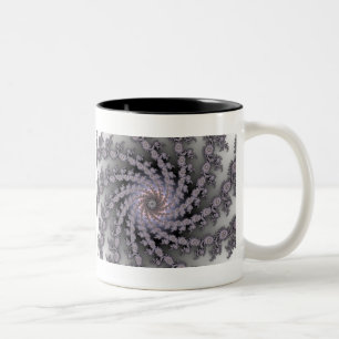 Stephani Fractal Två-Tonad Mugg