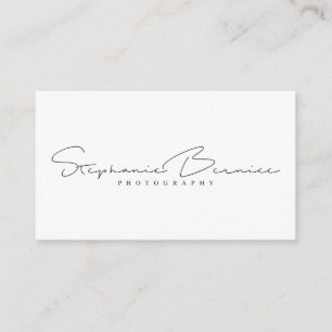 Stephanie Bernice Visitkort