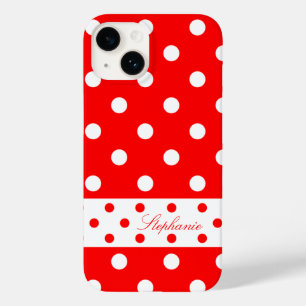 Stephanie - Cute Polka dots med ditt namn -