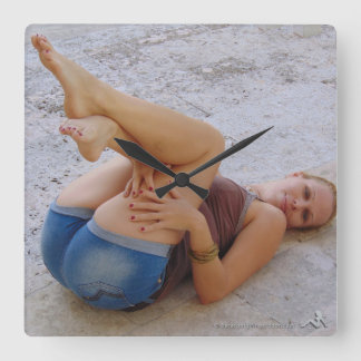 Stephanie Fyrkantig Klocka