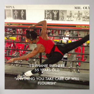 STEPHANIE STRETCH POSTER