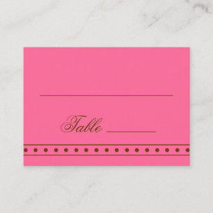 Stephanie Tess Bord Cards Placeringskort