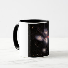 Stephan's kvintett 5 galaxers djupfält James Webb Mugg