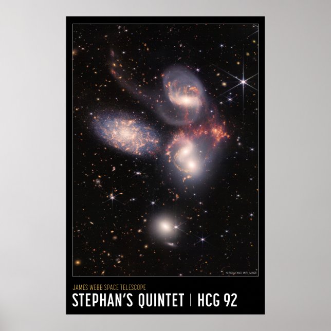 Stephan's kvintett-affisch poster (Framsidan)