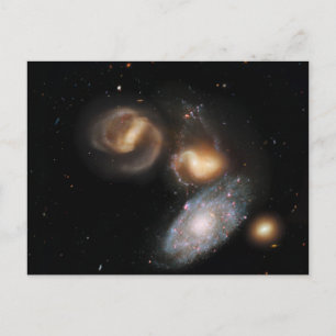 Stephans kvintett galaxer vykort