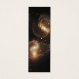 Stephans kvintettgalaxer (det Hubble teleskop) Litet Visitkort