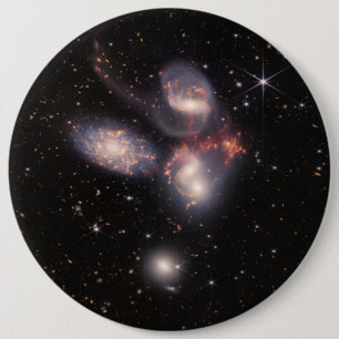 Stephans Quintet 5 Galaxies Deep Fält James Webb Knapp